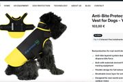 Dog protective jacket
