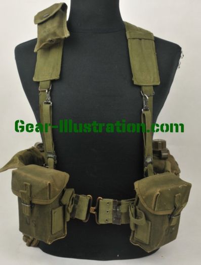 American US Army military belt - Vietnam era type