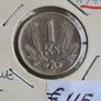 Rare Slovakia 1 Koruna 1944  Slovenska WW2 era Image 2