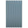 Roof Panels 12 pcs Galvanised Steel Grey 60x36 cm Image 4