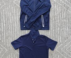 Decathlon boys jacket and polo shirt - age 12-13