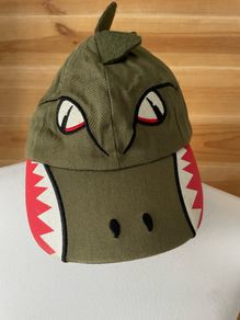 cap kids 3-6 y dinosaur crocodile alligator New