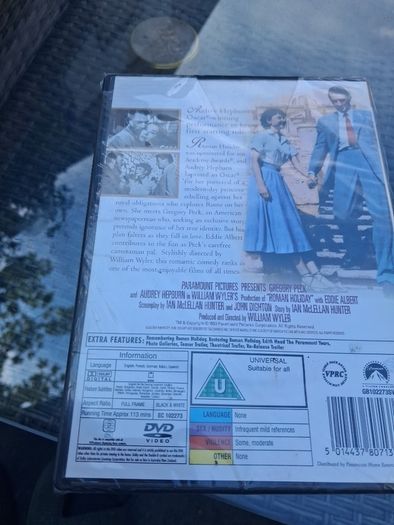 Roman Holiday DVD special edition