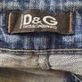 Dolce and Gabbana ladies denim diamante design jeans 31 waist and 31 leg in very good condition with no issues see last two photos for exact measurements FREE STANDARD POSTAGE INCLUDED Image 7