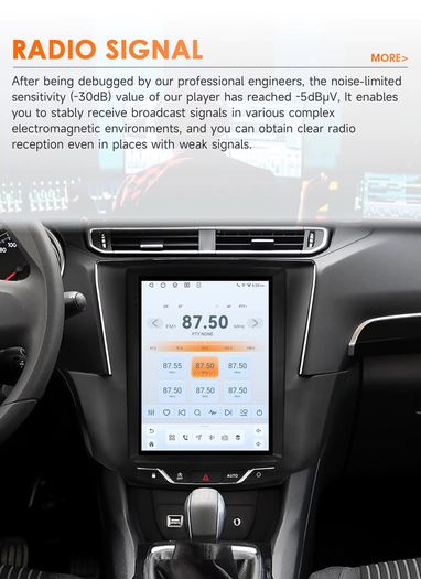 9.7 Inch 6115 Android Car Stereo CarPlay For Ford Fusion Mondeo MK5 2013-2019 GPS Multimedia Player AutoRadio Head Unit