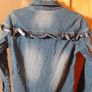 Girls denim jacket age 5-6 years Image 2