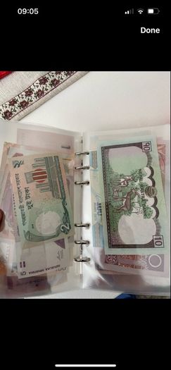 UNC World Lot 100 PCS Notes From 100 Different Countries / Region, UNC Original Genuine Real Note for Collection, ( Out of Use Now )