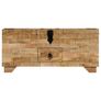 Coffee Table Solid Mango Wood 80x40x35 cm Image 6