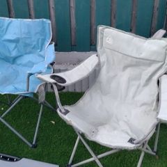 3 fishing chairs