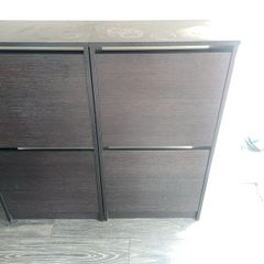 Shoe rack/storage Ikea units