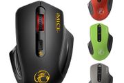 iMICE G-1800 2.4g Ergonomic Silent Wireless Mini Office Mouse (Black)