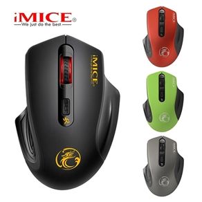 iMICE G-1800 2.4g Ergonomic Silent Wireless Mini Office Mouse (Black)