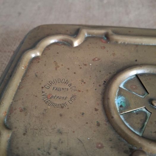 French Brass Chaufferette Foot Warmer