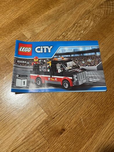 Lego City race bike transporter