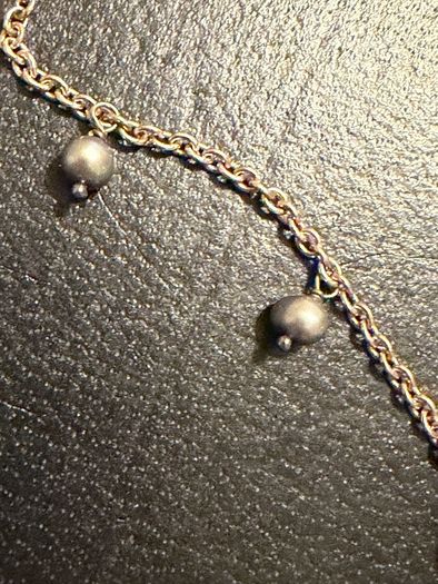 silver necklace