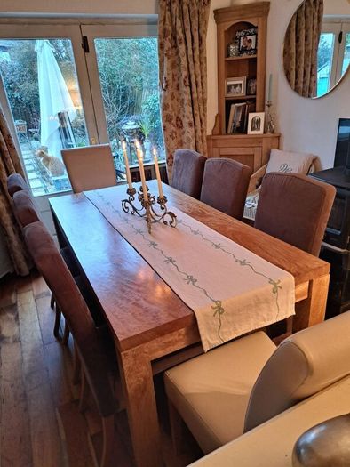 Dining room set of table and chairs