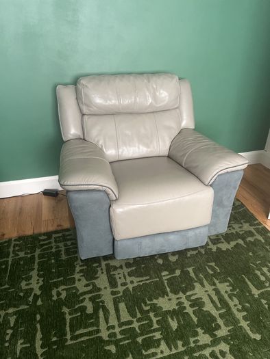 Leather Sofa 3 seats + Armchair