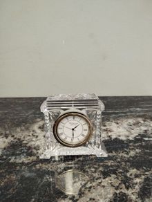 Waterford crystal clock