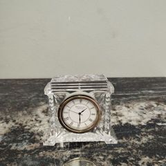 Waterford crystal clock