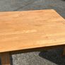 pine table and 2 chairs Image 5