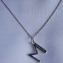Sterling Silver 925 and Cubic Zirconia Pendant M Image 4