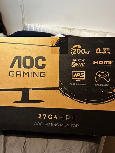 AOC 27" 200Hz Gaming Monitor (27G4HRE) - Mint Condition