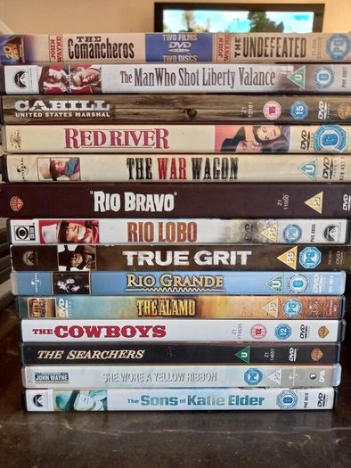 Western Movie Dvd Collection Bundle Classic Vintage Films Magnificent Seven True Grit The Alamo Etc