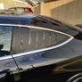 Mercedes C63 Coupe W205 Windows Mat Decal Vinyl 3D Sport. Image 3