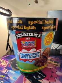 Ben And Jerrys Store Display Cardboard Advertisement