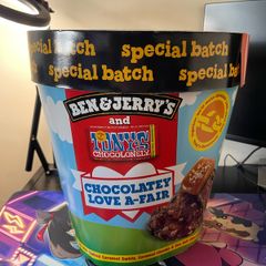 Ben And Jerrys Store Display Cardboard Advertisement