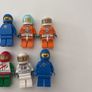 lego space minifigures biker x 6 Image 5