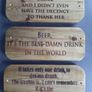signs, beer, present, gift, man caves, shed Image 9