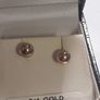 ladies 9ct gold earrings Image 8