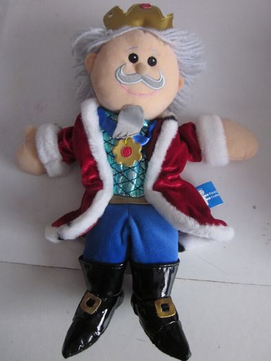 Fiesta Crafts  Tellatale King and Queen Hand Puppets