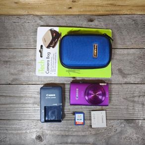 Canon IXUS 230 Digital Compact Camera Fully Working w/ 8x Optical Zoom 8gb Sd