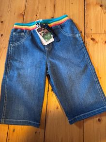 FRUGI Organic Denim shorts BNWT Age 9-10