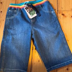BNWT FRUGI Organic Demin shorts