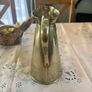 Antique Brass Pitcher Jug Stamped Image 3