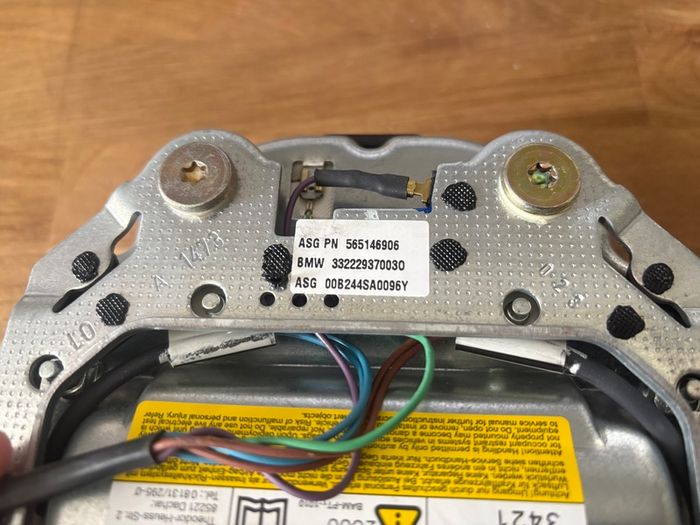 Bmw E36 Z3 E39 Airbag