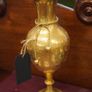 Pair of Polished Brass Vases Image 3