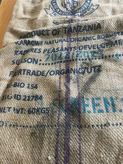 coffee bean hession sacks
