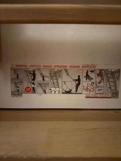 FAKRO folding attic/ loft ladder for sale