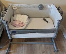 Chicco Next2Me Crib Magic - Cool Grey