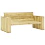 3 Piece Garden Lounge Set Impregnated Pinewood Image 10