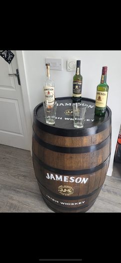 whiskey barrels