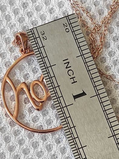 Hope sterling silver necklace
