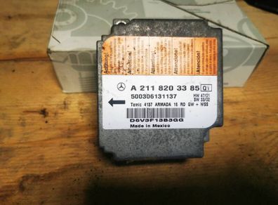 Mercedes W211 E class crash sensor A2118203385