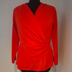 Red Savida Blouse Size 12
