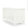 Mamas and Papas Mia White Sleigh Cot - convertible to Toddler Bed Image 3