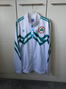Adidas Replica Ireland 1990 world cup Anthem jacket BNWT